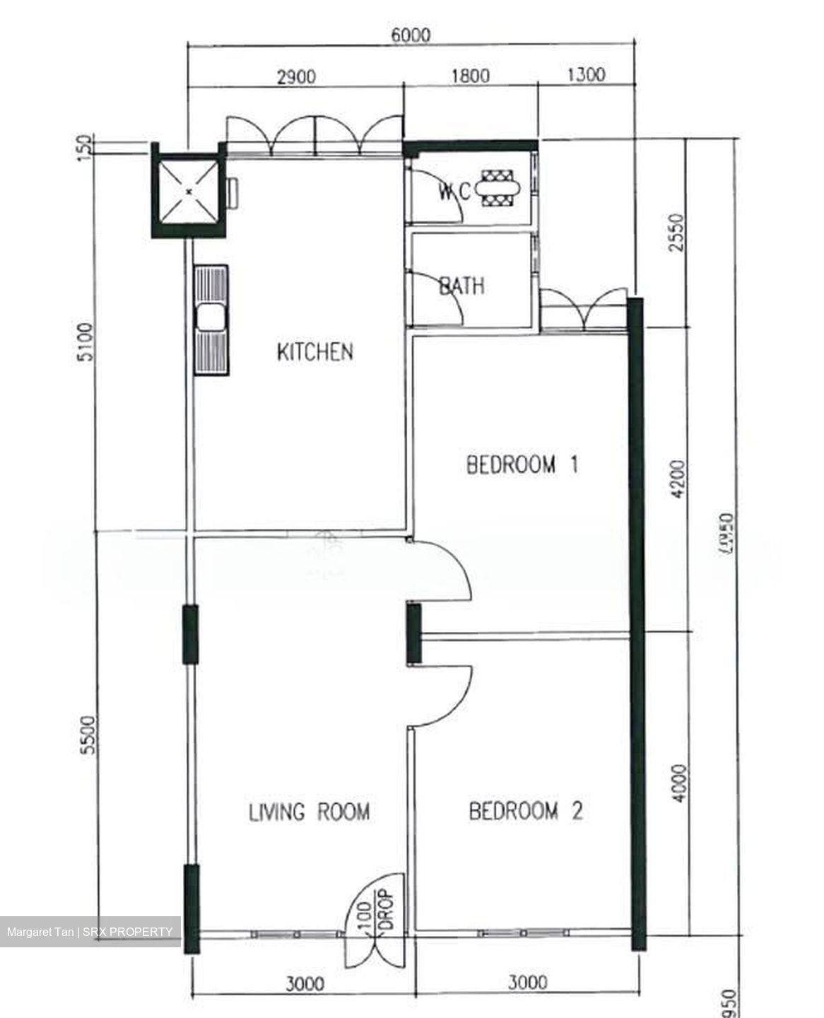 Blk 75 Whampoa Court (Toa Payoh), HDB 3 Rooms #572734501